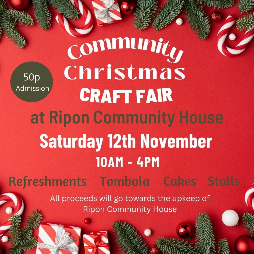 Community Christmas Craft Fair Ripon Together