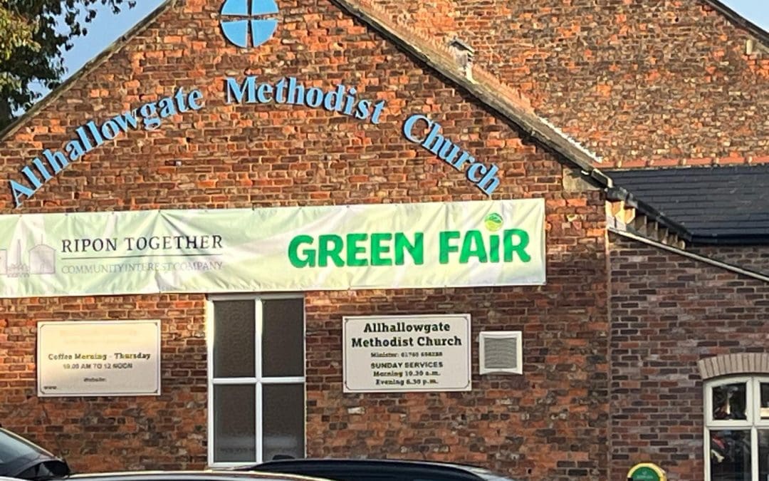 Ripon Together Green Fair – 11th October 2025 – A great success.