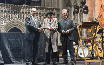 Geoffrey Johnson named Volunteer of the Year at St Wilfrid’s Stars Awards